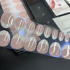 French Oval|32 Pcs Soft Gel Press-On Nails Real Gel Nail Extensions