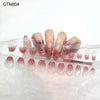 Semicured Gel Extensions