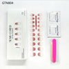 Semicured Gel Extensions
