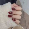 UV Gel Sticker Semi-cured Red Necklace