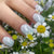 UV-free gel nail Light Green