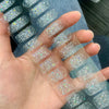 UV-free Silver Glitter