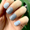 UV-Free Gel Nail Blue Butterfly
