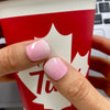 UV-Free Gel Nail Pink Ombre
