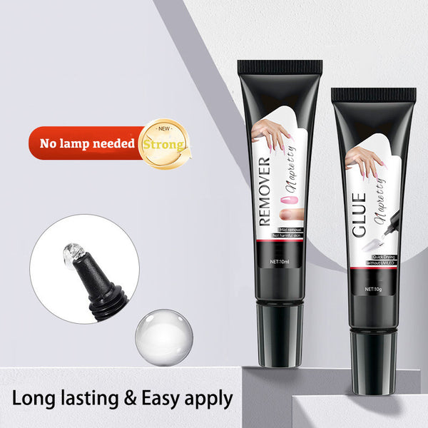 Semi Solid Nail Glue (No UV/LED Need)