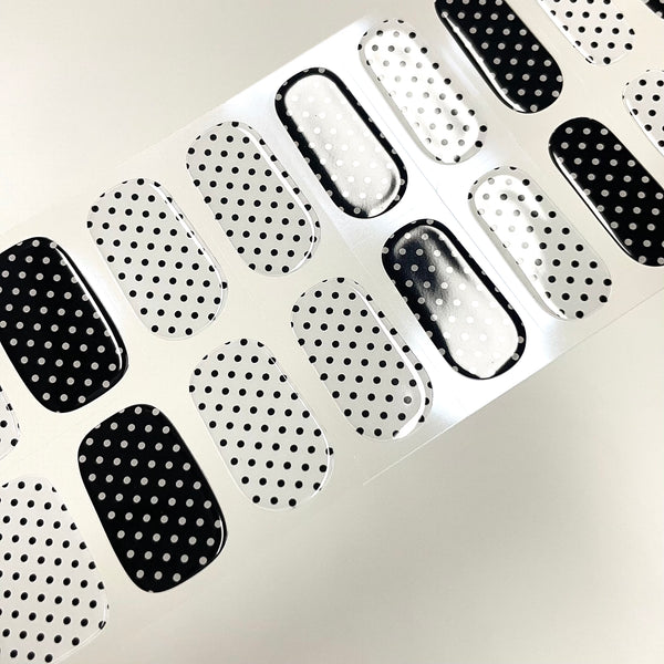 Black & White Polka Dots