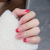 UV Gel Sticker Semi-cured Red Christmas