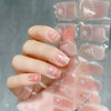 UV Gel Sticker Semi-cured Snowy Mountain Glow