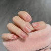UV Gel Sticker Semi-cured Snowy Mountain Glow