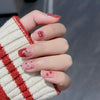 UV Gel Sticker Semi-cured Christmas Apple Cheer