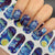 Nail wraps Van Gogh decals