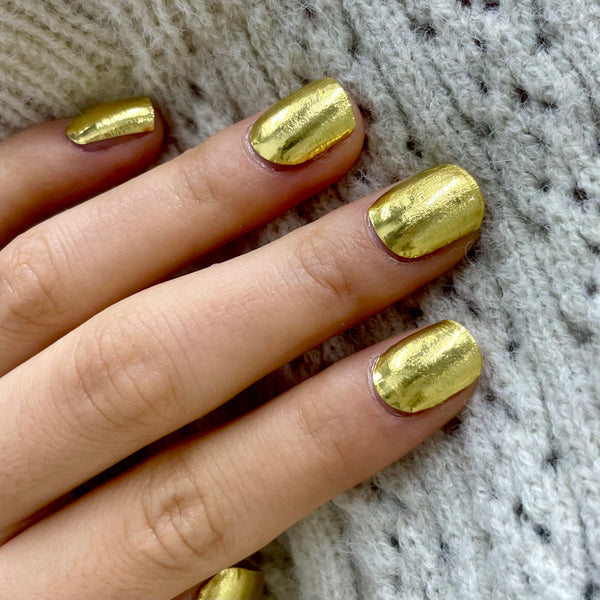 UV-free gel nail Golden