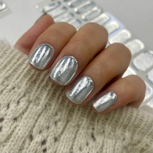 UV-free gel nail Silver