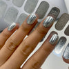 UV-free gel nail Silver