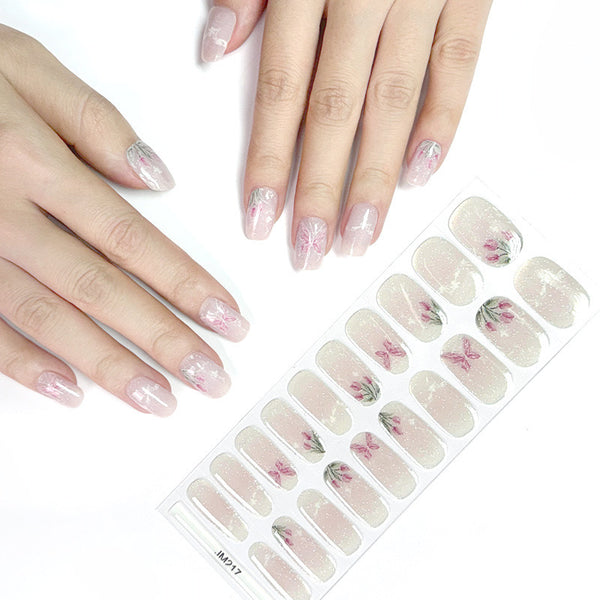 Semi-cured Gel Nail Strips JM217