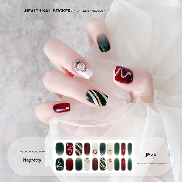 Semi-Cured Gel Nail sticker JM026(20PCS)