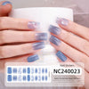 Semicured UV gel nail sticker kit NC240023