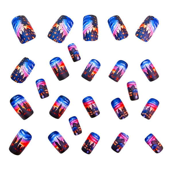 24pcs/Set Press On Nails