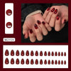 30 Pcs Burgundy Glass Beads Cat's Eye