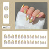 Ombre of 30 almond nail pads