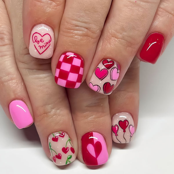 24pcs/Set Press On Nails