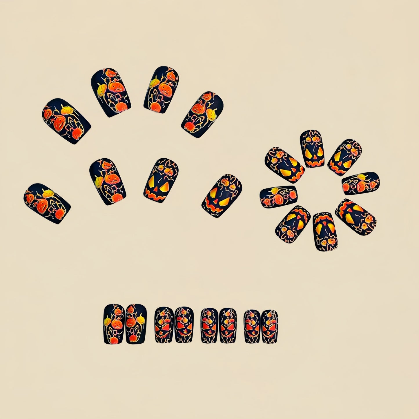 24pcs/Set Press On Nails