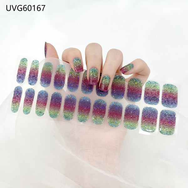 ins UV gel nail sticker UVG60167