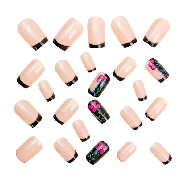 24pcs/Set Press On Nails