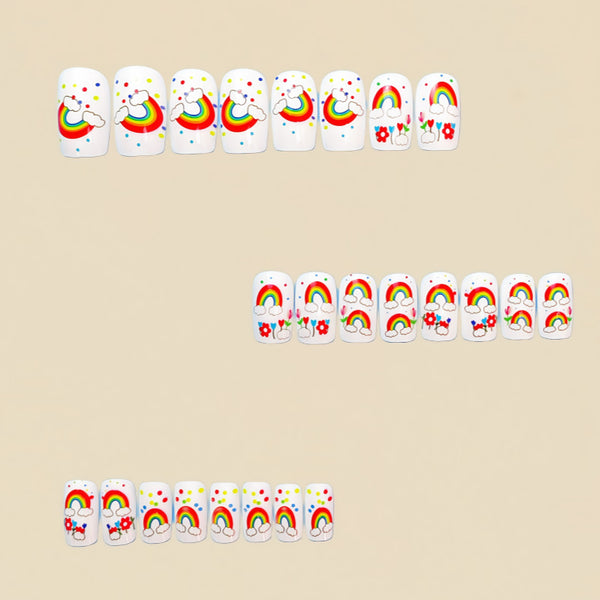 24pcs/Set Press On Nails