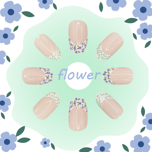 24pcs/Set Press On Nails