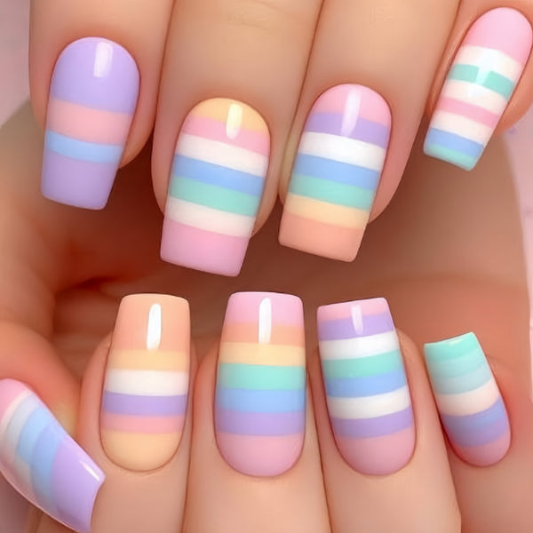 24pcs/Set Press On Nails