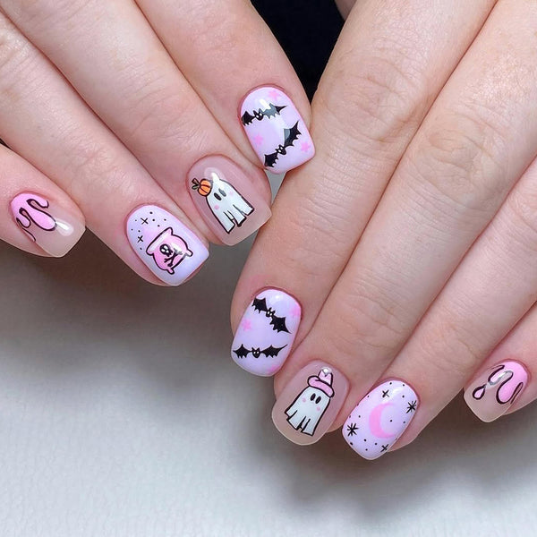 24pcs/Set Press On Nails