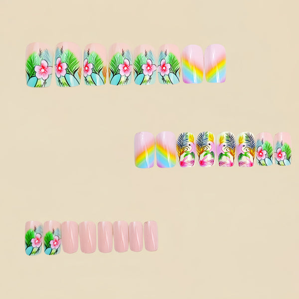 24pcs/Set Press On Nails