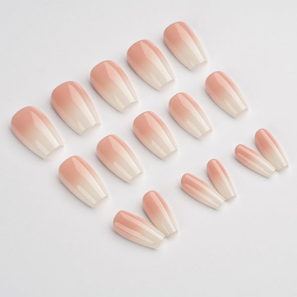 240 pieces of boxed ballet square fake nails