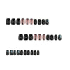 3D minimalist black geometric lines 30 pieces