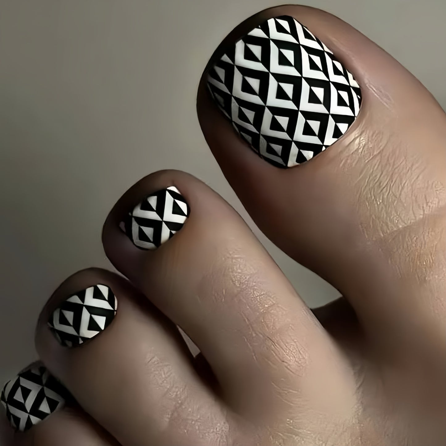 Pedicure fake nail Y877
