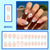 24pcs/Set Press On Nails