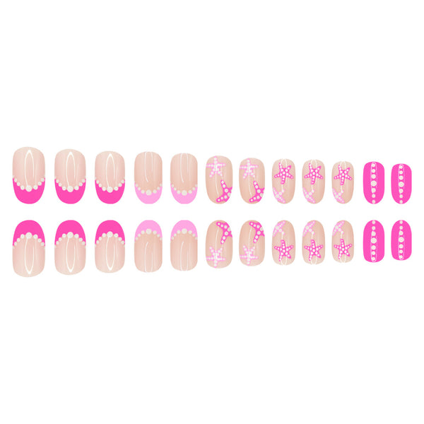 24pcs/Set Press On Nails