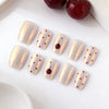 30 pieces cherry polka dots