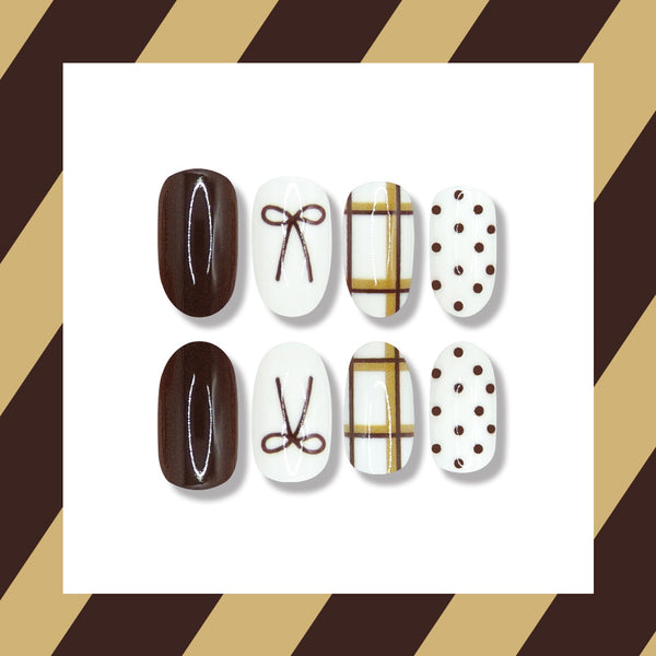 24pcs/Set Press On Nails