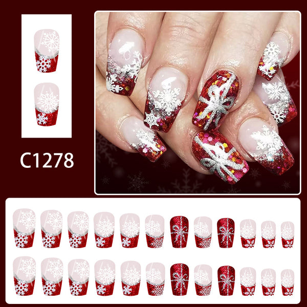 12 sizes/24 pcs press on nail
