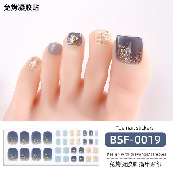 UV-free gel manicure sticker