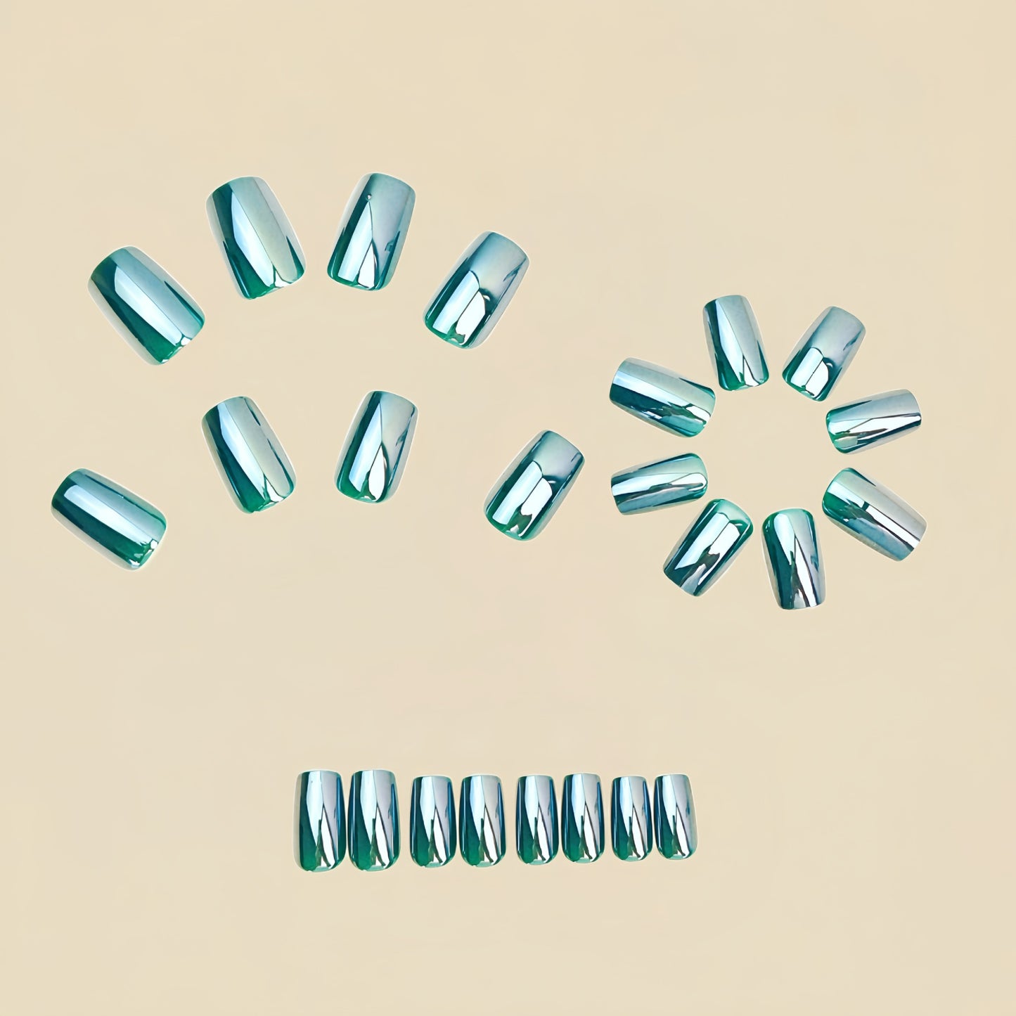 24pcs/Set Press On Nails