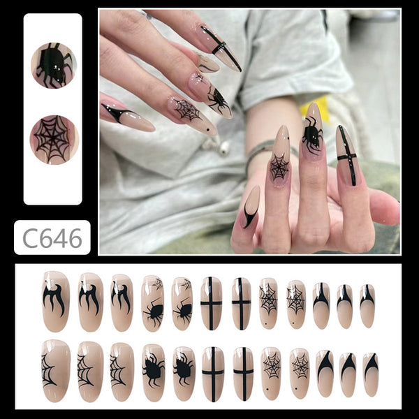 Halloween Press On Nail C646