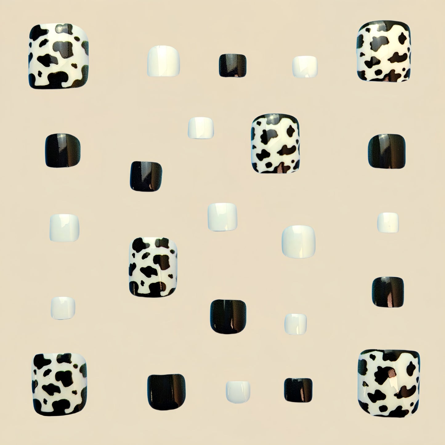 Pedicure fake nail Y715