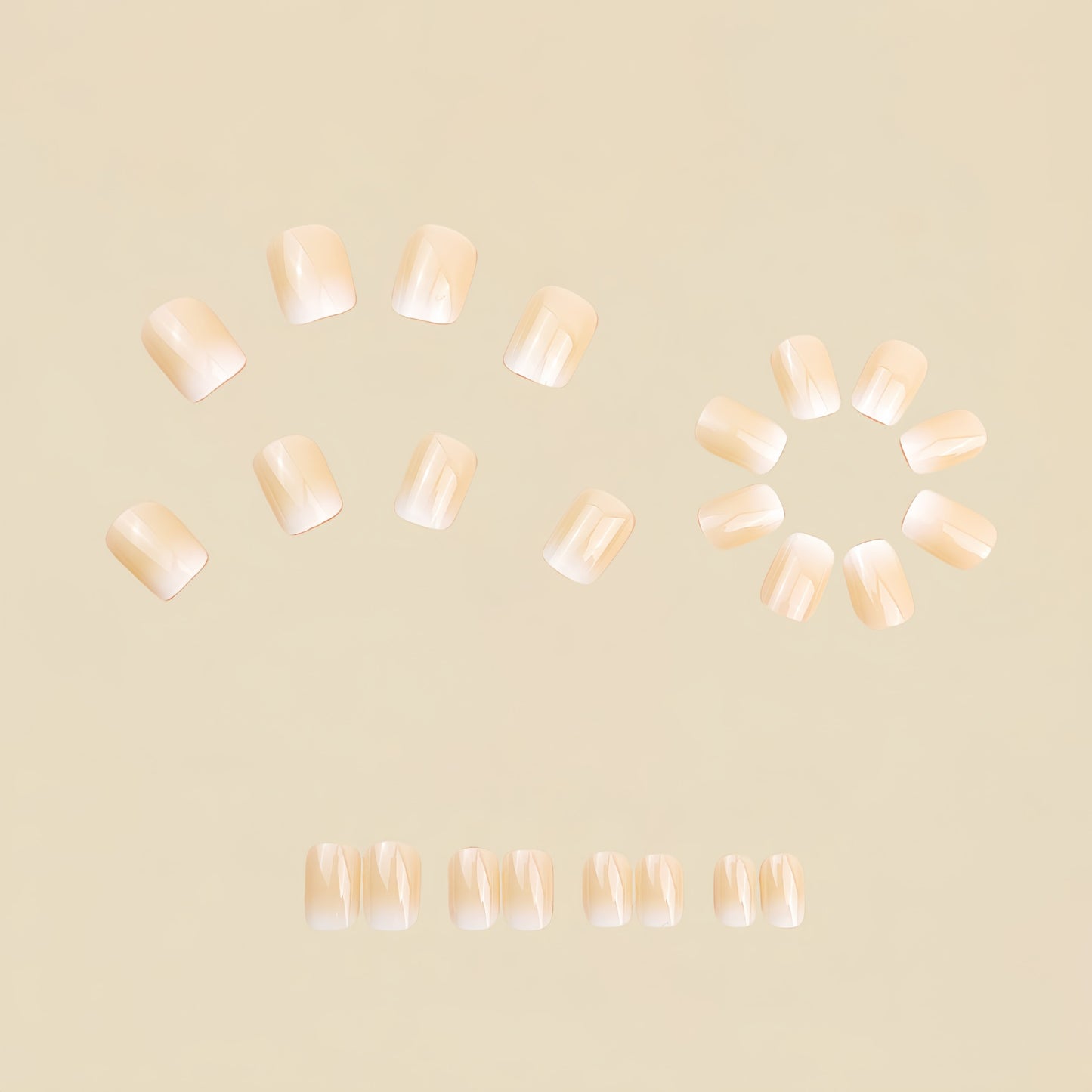 24pcs/Set Press On Nails
