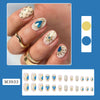 Blue retro baroque