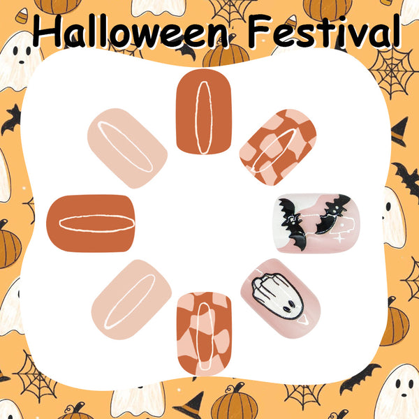 24pcs/Set Press On Nails