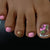Pedicure fake nail Y052