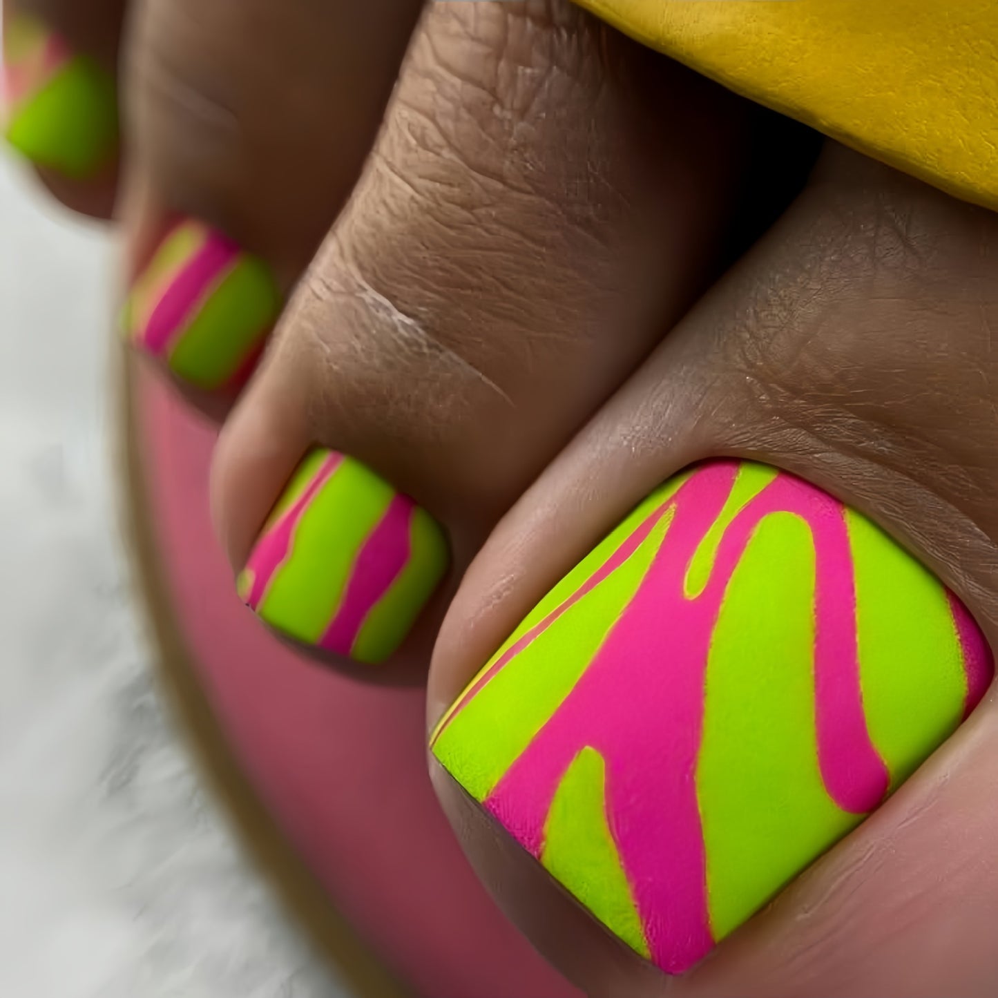 Pedicure fake nail Y780